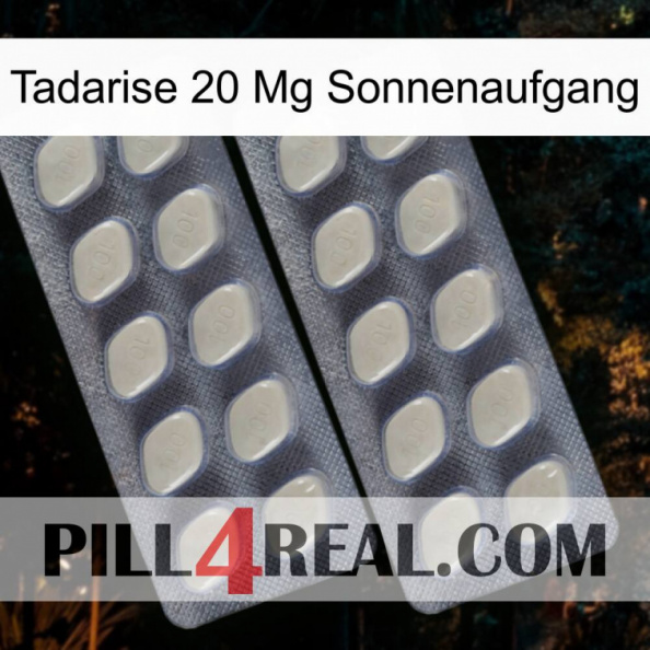 Tadarise 20 Mg Sunrise 07